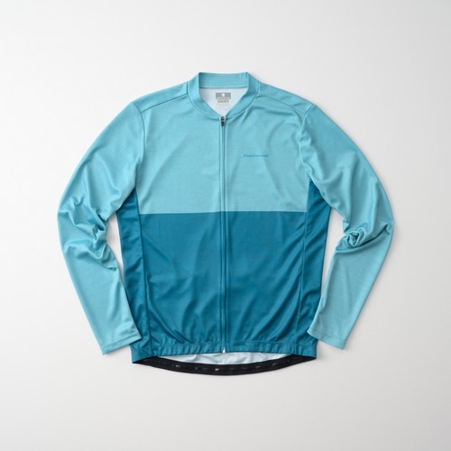 【新品未着用】KAPELMUUR 長袖 サイクルジャージ サイズ：WXL KAPELMUUR ( カペルミュール ) 長袖ジャージ 長袖プリントジャージ