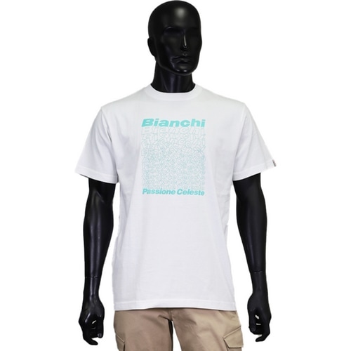 BIANCHI ( ビアンキ ) Ｔシャツ・カジュアルウェア ビアンキパッショーネTシャツ ホワイト M 