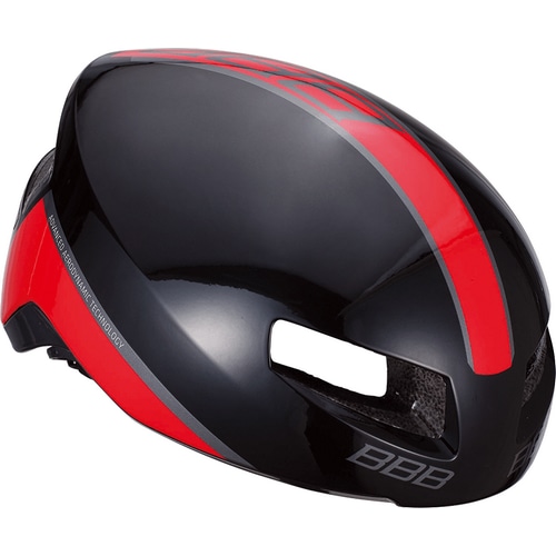 BBB ( ビービービー ) スポーツヘルメット BHE-08 ティトノス V2 グロッシーブラック/レッド M ( 55-58cm )