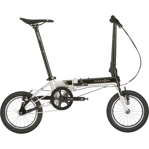 DAHON ( ダホン ) 折りたたみ自転車 K1 ( ケーワン ) スチールブラック 14インチ ( 適正身長145-180cm前後 )