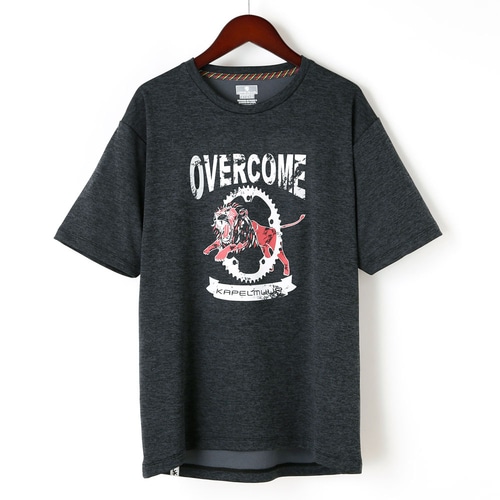 KAPELMUUR ( カペルミュール ) Ｔシャツ・カジュアルウェア 半袖ドライTシャツ OVERCOME チャコール XS 