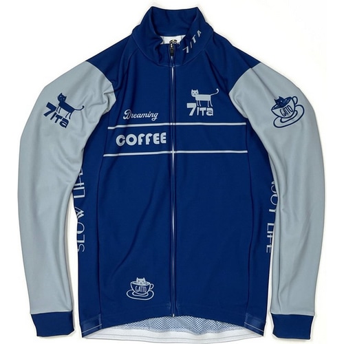 7-ITA ( �Z�u���A�C�e�B�G�[ ) �����W���[�W CAFE CAT LS JERSEY ( �J�t�F �L���b�g �����O�X���[�u �W���[�W ) �l�C�r�[ M