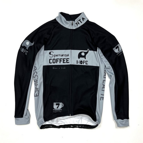 7-ITA ( セブンアイティエー ) 長袖ジャージ 【オンライン専売】 HOPE CAFE LS JERSEY ( ホープカフェ ロングスリーブジャージ ) グラファイト M