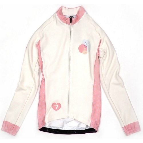 7-ITA ( セブンアイティエー ) 長袖ジャージ 【オンライン専売】 NADESHIKO LADY LS JERSEY ( ナデシコ レディ ロングスリーブ ジャージ ) クリーム S