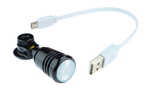 FFC ( ファンファンシー ) フロントライト EYE LIGHT USB WHITE-LED ( アイ ライト USB ホワイトLED ) ブラック