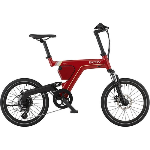 BESV ( ベスビー ) 電動アシスト自転車(e-bike) PSA2 カーディナルレッド ワンサイズ ( 身長目安150cm以上 )