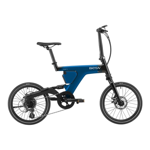 BESV ( ベスビー ) 電動アシスト自転車（e-bike） PSF1 FOLDING ( 折り畳み ) メタリック ブルーシャドウ ワンサイズ ( 適正身長目安155-180cm 前後)