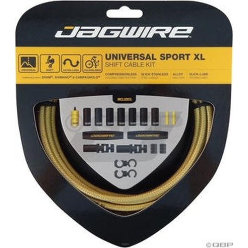 JAGWIRE ( ジャグワイヤー ) 機械式ケーブル類 UNIVERSAL SPORT SHIFT CABLE KIT XL ( ユニバーサル スポーツ シフト ケーブル キット ) ゴールド