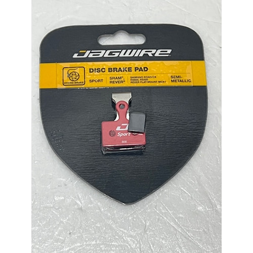 JAGWIRE ( ジャグワイヤー ) ディスクブレーキパッド DISC BRAKE PAD SPORT ( ディスク ブレーキ パッド スポーツ ) レッド シマノ FLAT MOUNT
