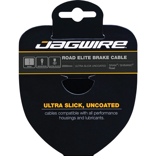 JAGWIRE ( ジャグワイヤー ) ブレーキケーブル・シフトケーブル ELITE ULTRA-SLICK ROAD BRAKE CABLE ( エリート ウルトラスリック ロード ブレーキ ケーブル ) シマノ 2000MM