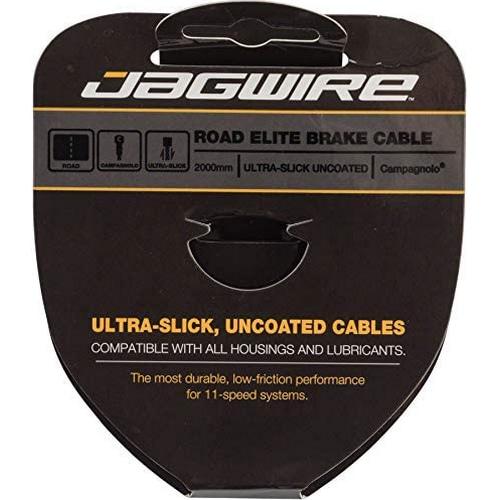 JAGWIRE ( ジャグワイヤー ) 機械式ケーブル類 ELITE BRAKE CABLE ( エリート ブレーキケーブル ) ROAD カンパ 2000MM