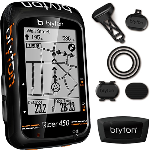 BRYTON ( ブライトン ) サイクルコンピューター_本体 RIDER 450 T ( ライダー 450 T ) ブラック