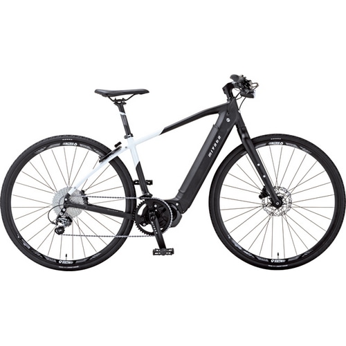 MIYATA ( ミヤタ ) 電動アシスト自転車（e-bike） CRUISE I 6180 E-BIKE ( クルーズアイ 6180 イーバイク ) ブラック/ホワイト(OKW5) 49 ( 適正身長170-190cm )
