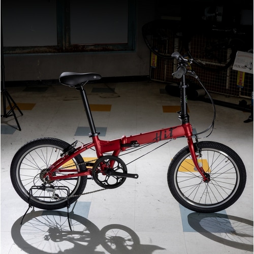 折りたたみ自転車 DAHON バーガンディ バスケット付き DAHON ( ダホン ) 折りたたみ自転車 HIT LIMITED ( ヒット