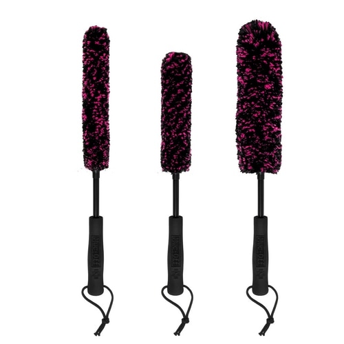 Muc-Off ( マックオフ ) 汎用工具 MICROFIBRE BRUSH KIT (SET OF 3) ( マイクロファイバーブラシキット 3本セット )