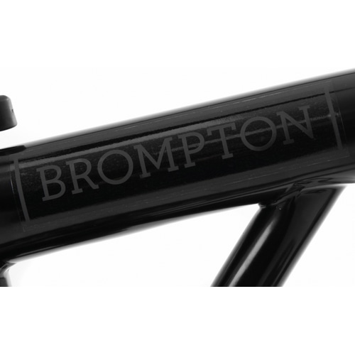 BROMPTON ( ブロンプトン ) ステッカー DECAL LOGO-BLK EDITION ( デカール ロゴブラック エディション )  グロスブラック