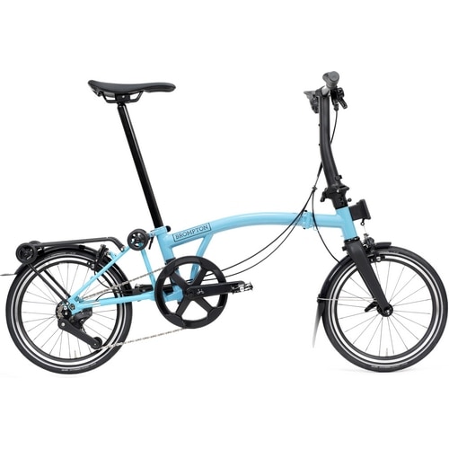 デザイナー折りたたみ自転車 ロンドンブルー2 BROMPTON ( ブロンプトン ) 折りたたみ自転車 P LINE MK2 ( Pライン