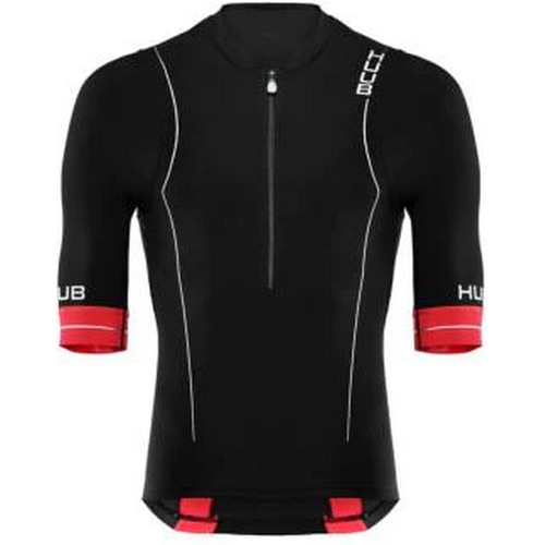 HUUB トライスーツ S レッド×ブラック HUUB ( フーブ ) トライスーツ RACELINE LONG COURSE TRI TOP ( レース