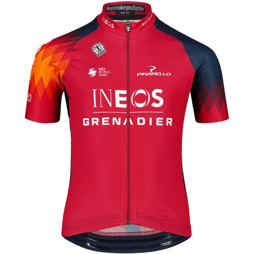 BIORACER (ビオレーサー) 半袖ジャージ INEOS GRENADIERS ICON KIDS RACE JERSEY ( イネオス  グレナディアス アイコン キッズ レース ジャージ ) イネオス K3(140)