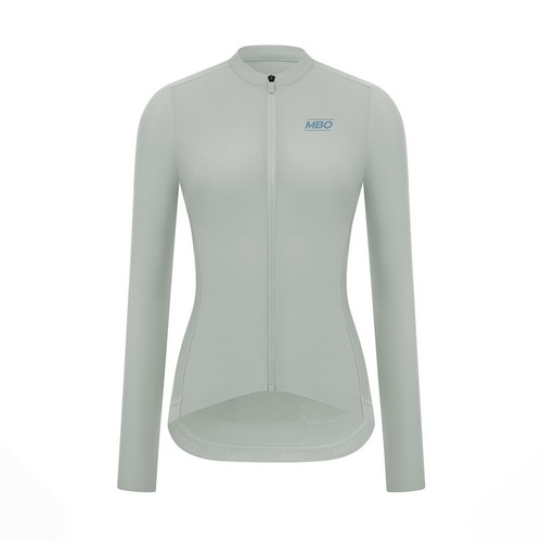 MBO ( エムビーオー ) 長袖ジャージ C150 WOMEN'S LONG SLEEVES JERSEY ( ウィメンズ ロング スリーブ ジャージ ) ペール クラウディ グレー S レディース