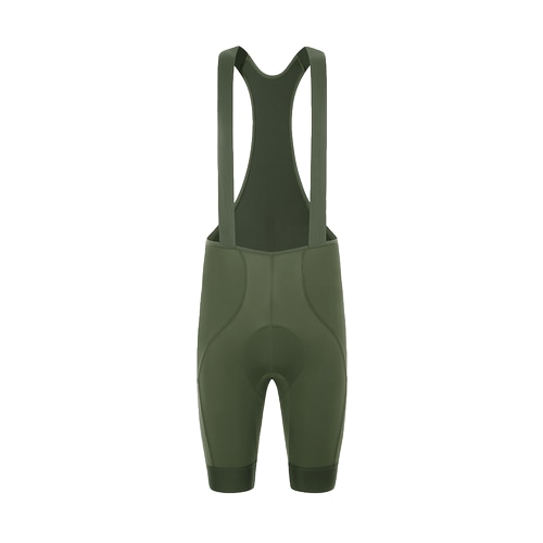 MBO ( エムビーオー ) ビブショーツ T100C MEN'S CARGO BIB SHORTS ( メンズ カーゴ ビブ ショーツ ) ディープ ウェルク グリーン M