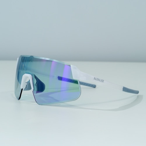 ALTALIST ( アルタリスト ) サングラス HAYATE R2 ( ハヤテ アールツー ) グロスホワイト ( パープルミラー/VIV20調光 )