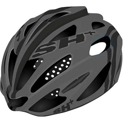 SH+ ( エスエイチプラス ) スポーツヘルメット SHABLI S-LINE ( シャブリ エスライン ) マットアンスラサイト/ブラック ワンサイズ ( 55-60cm )