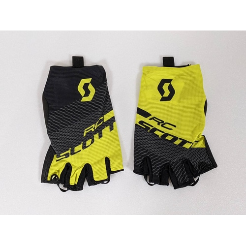 SCOTT ( スコット ) 指切りグローブ GLOVE RC PRO SF ブラック/イエロー XL