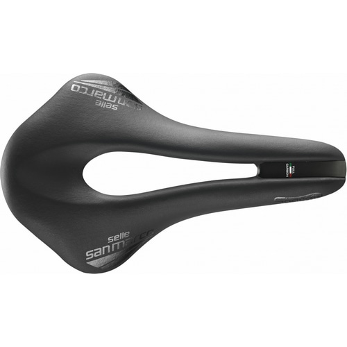 selle-SANMARCO ( セラサンマルコ ) サドル ショートフィット オープンフィット スーパーレジュラ ブラック