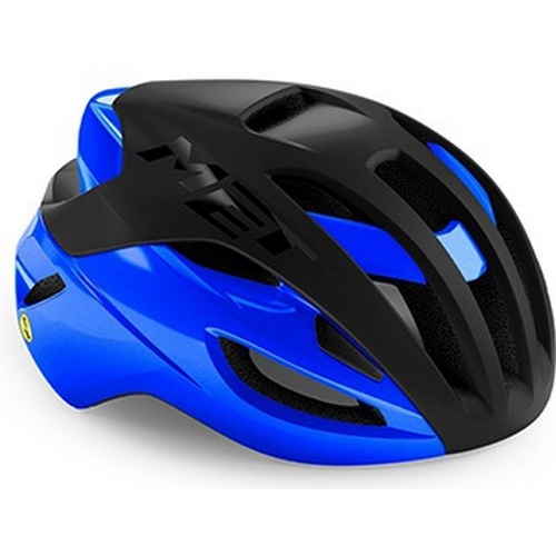 MET ( メット ) スポーツヘルメット RIVALE MIPS ( リヴァーレ ミップス ) ブラック / ブルー L ( 58-61cm )