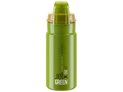 ELITE ( エリート ) ウォーターボトル JET GREEN PLUS ボトル (キャップ付) グリーン 550ml