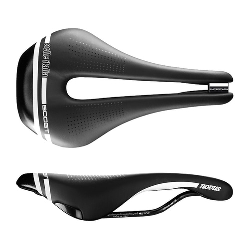  【お取り寄せ商品】　selle-ITALIA ( セライタリア ) サドル NOVUS BOOST TM S.FLOW MN ( ノヴァス エンデュランス スーパーフロー マンガネーゼ ) ブラック L 