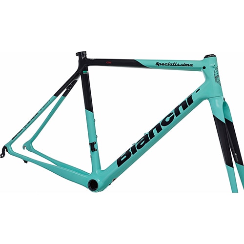  BIANCHI ( ビアンキ ) 2021 ロードフレーム SPECIALISSIMA ( スペシャリッシマ ) CK16 ( チェレステ ) / ブラック フル グロッシー 47 