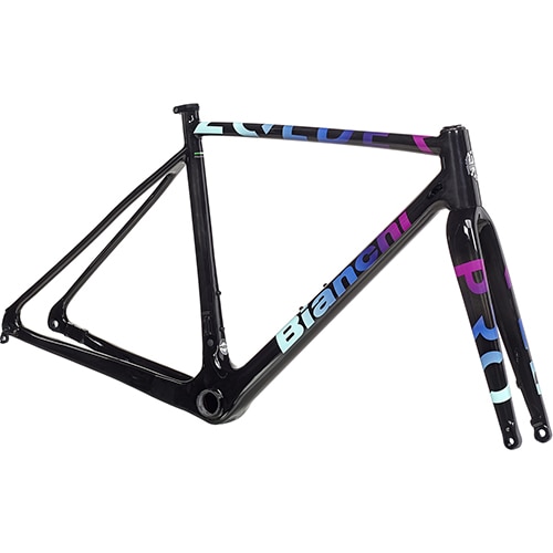  BIANCHI ( ビアンキ ) 2021 シクロクロスフレーム ZOLDER PRO ( ゾルダー プロ ) ブラック / パープル レインボー 56 