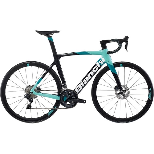 BIANCHI ( ビアンキ ) ロードバイク OLTRE XR4CV DISC ULTEGRA ( オルトレ XR4CV ディスク アルテグラ ) グラファイトレース / チェレステ CK16 シェイド / ホワイトロゴ 47 ( 適正身長160cm前後 ) 