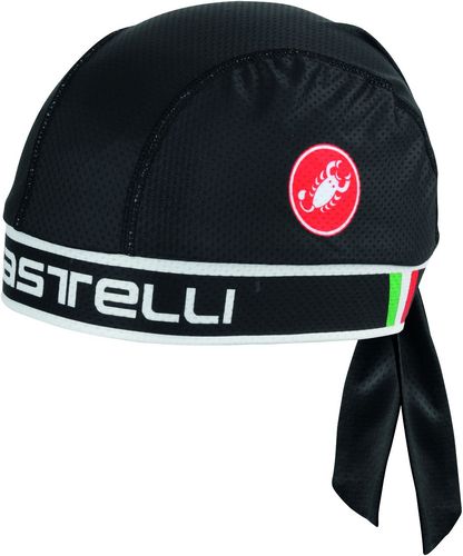  CASTELLI ( カステリ ) 帽子・ヘッドバンド CASTELLI BANDANA ( カステリ バンダナ ) 010 ブラック UNI 