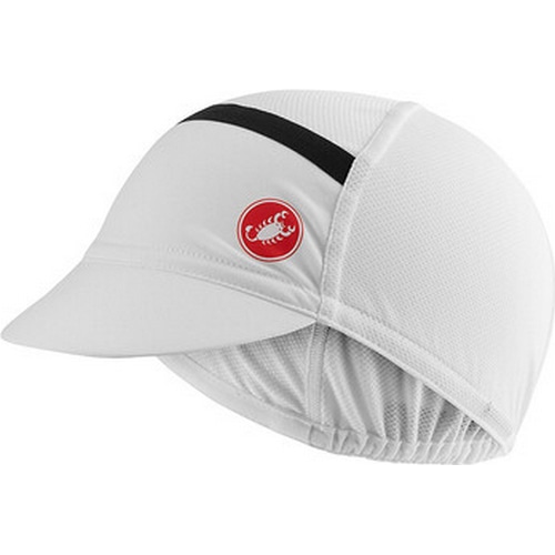  CASTELLI ( カステリ ) キャップ 22SS OMBRA CYCLING CAP ( オンブラ サイクリング キャップ ) 001 ホワイト UNI 