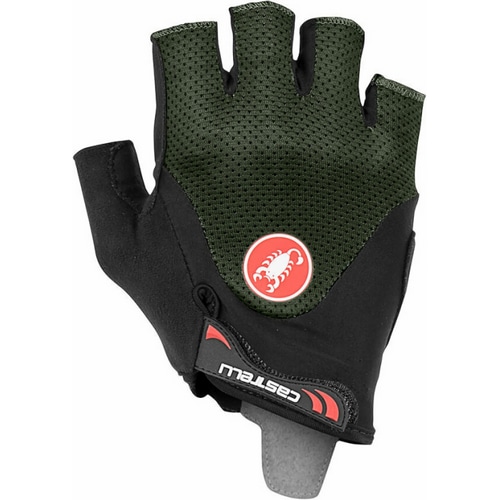 CASTELLI ( カステリ ) 指切りグローブ ARENBERG GEL 2 GLOVE ( アレンバー ゲル 2 グローブ ) 075 ミリタリー グリーン M 