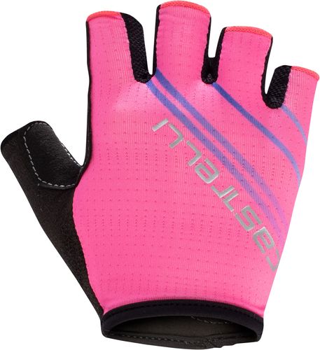 CASTELLI ( カステリ ) 指切りグローブ DOLCISSIMA 2 W GLOVE ( ドルチシマ 2 W グローブ ) ウィメンズ 022 ピンク フルオ S 