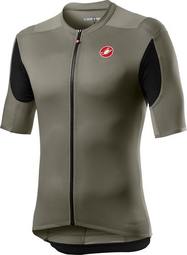 CASTELLI ( カステリ ) 半袖ジャージ SUPERLEGGERA 2 JERSEY ( スーパーレゲラ 2 ジャージ ) 364 バーク グリーン XS 