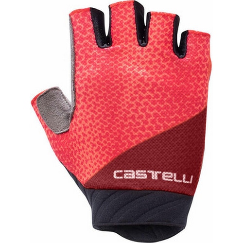 CASTELLI ( カステリ ) 指切りグローブ ROUBAIX GEL 2 GLOVE ( ルーベックス ゲル 2 グローブ ) 288 ブリリアント ピンク L 