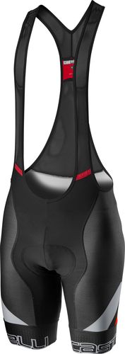  CASTELLI ( カステリ ) ビブショーツ COMPETIZIONE KIT BIBSHORT ( コンペティション キット ビブショーツ ) 656 ブラック / グレー / レッド M 