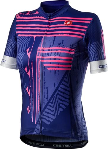 CASTELLI ( カステリ ) 半袖ジャージ ASTRATTA JERSEY ( アストラッタ ジャージ ) ウィメンズ 965 ラピス ブルー S 