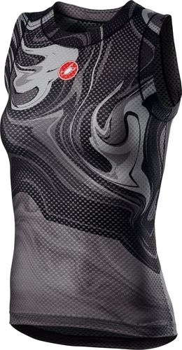  CASTELLI ( カステリ ) インナーウェア PRO MESH M SLEEVELESS ( プロ メッシュ M スリーブレス ) ウィメンズ 085 ライト ブラック XS 