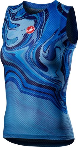 CASTELLI ( カステリ ) インナーウェア PRO MESH M SLEEVELESS ( プロ メッシュ M スリーブレス ) ウィメンズ 458 アッズーロイタリア XS 