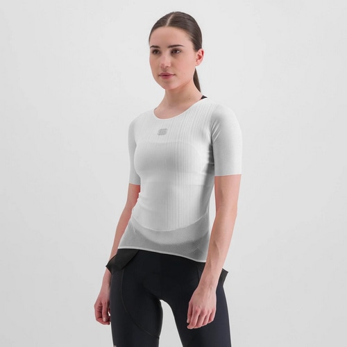 SPORTFUL ( スポルトフル ) 半袖インナー PRO BASELAYER W TEE ( プロ ベースレイヤー ウィメンズ ティー ) 101  ホワイト XL