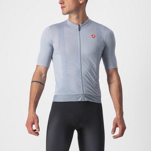 CASTELLI ( カステリ ) 半袖ジャージ ESSENZA JERSEY ( エッセンツァ ジャージ ) ブルーフォグ S