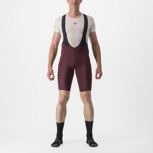 CASTELLI ( カステリ ) ビブショーツ UNLIMITED CARGO BIB ( アンリミテッド カーゴ ビブショーツ ) 625  ディープボルドー M