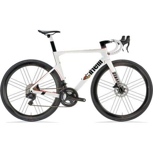  CINELLI ( チネリ ) ロードフレーム PRESSURE F/S ロックザホワイト S (適正身長目安172cm前後) 