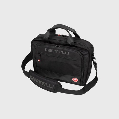 CASTELLI ( カステリ ) ショルダーバッグ他（ダッフル、ブリーフケース、ワンハンドル、キャリーバッグ） RACE BRIEFCASE (  レース ブリーフケース ) ブラック | 自転車・パーツ・ウェア通販 | ワイズロードオンライン